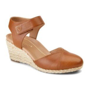 Vionic Brown Wedge Shoes with Comfort and Style